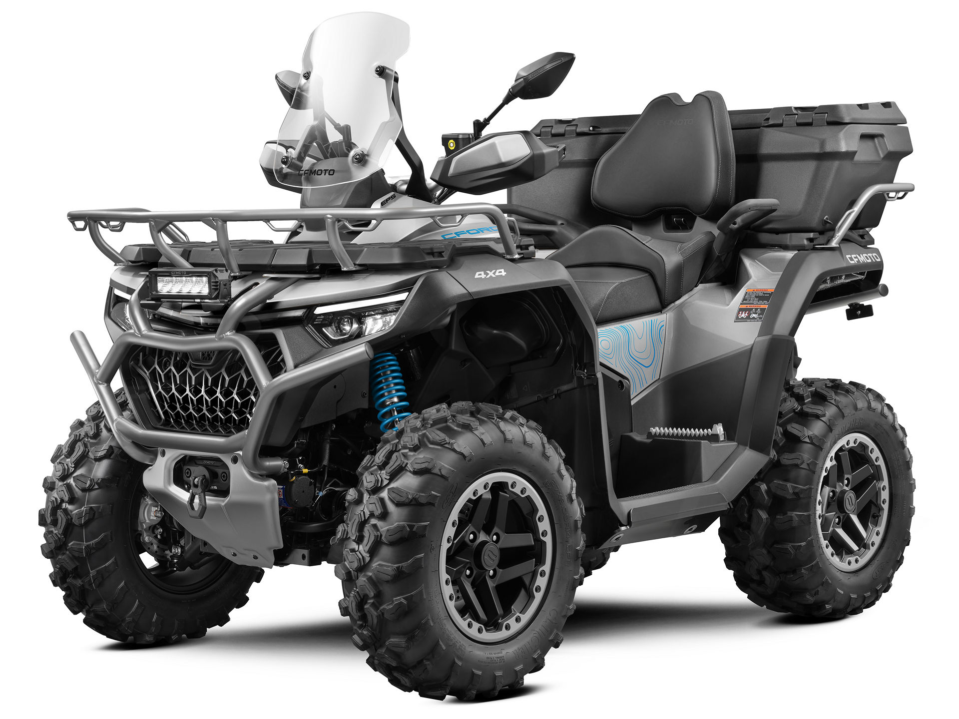 Квадроцикл CFMOTO CFORCE 1000 Overland сірий (Galaxy Grey)