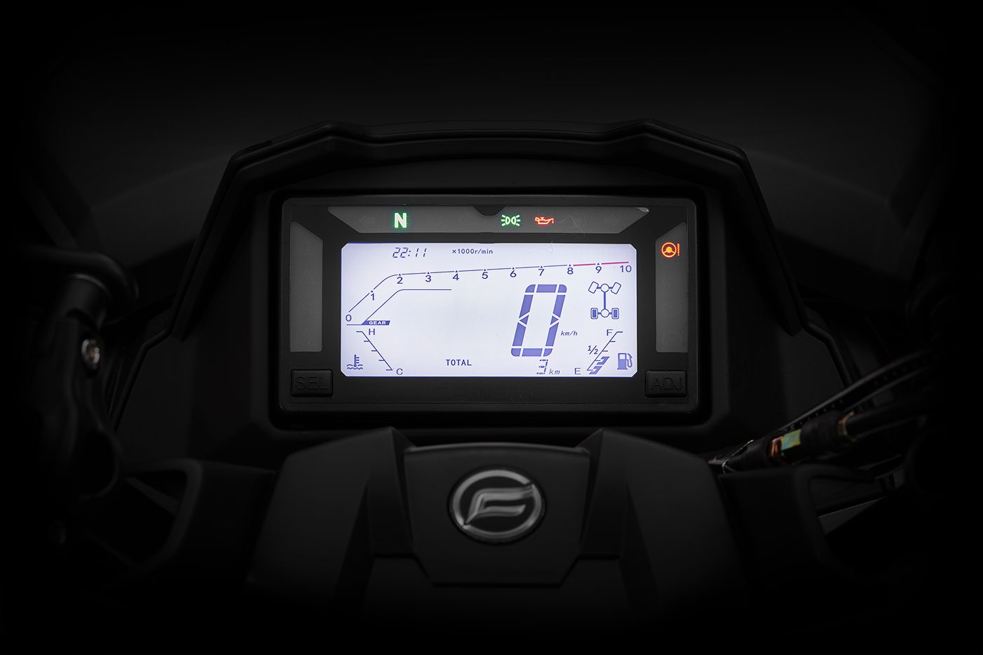 цифрова панель квадроциклу CFMOTO CFORCE 625 Touring