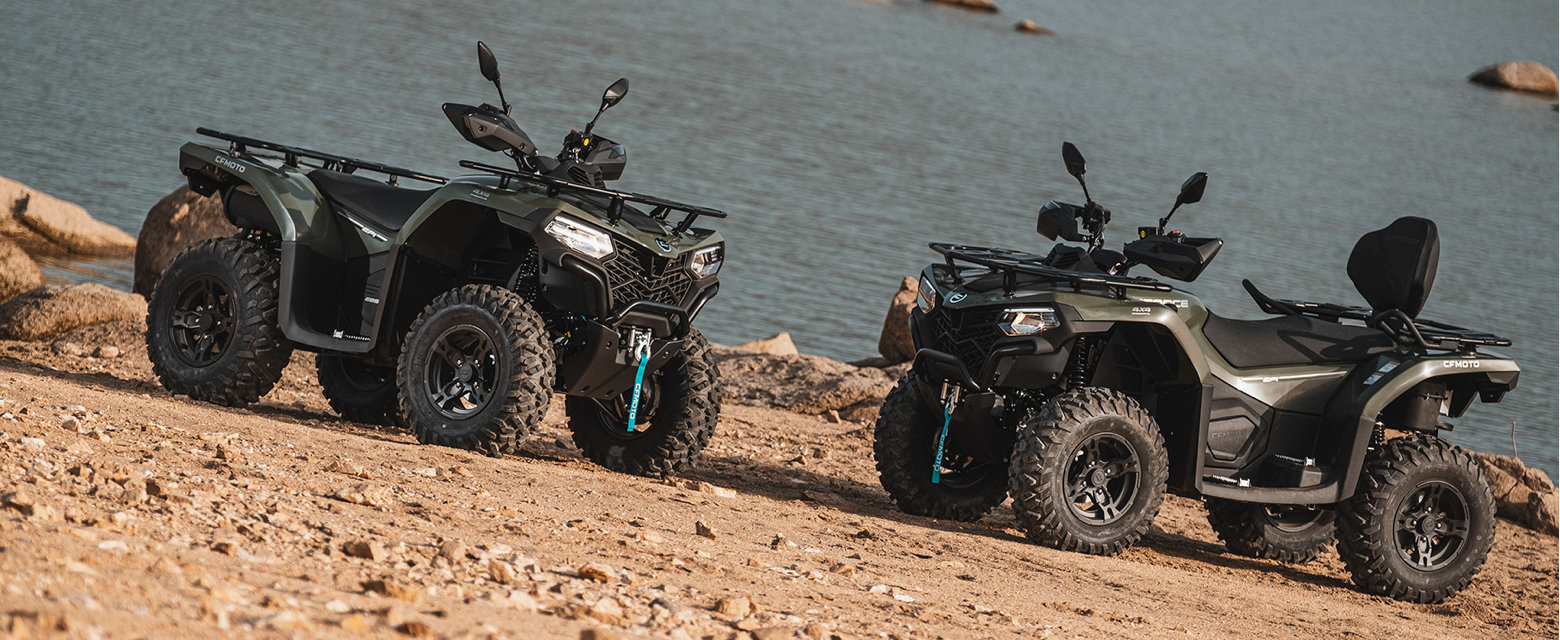 Квадроцикли CFMOTO CFORCE 450 L у полі