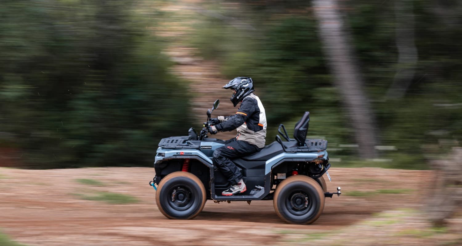 тест-драйв квадроциклу CFMOTO C4 на медіа-презентації у Ніцці, березень 2026