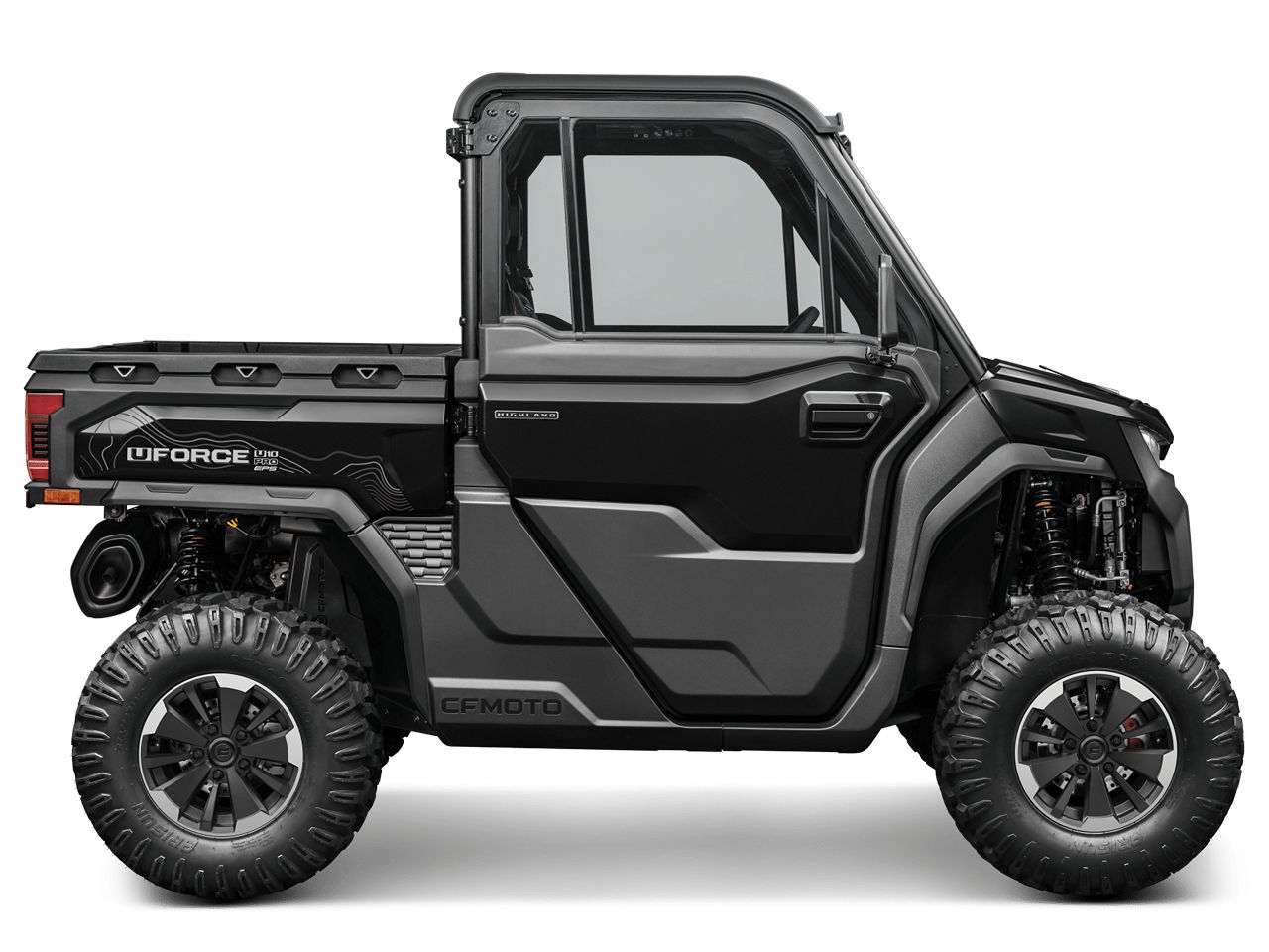 3-місний мотовсюдихід UFORCE U10 PRO HIGHLAND Nebula Black 2027 модельного року