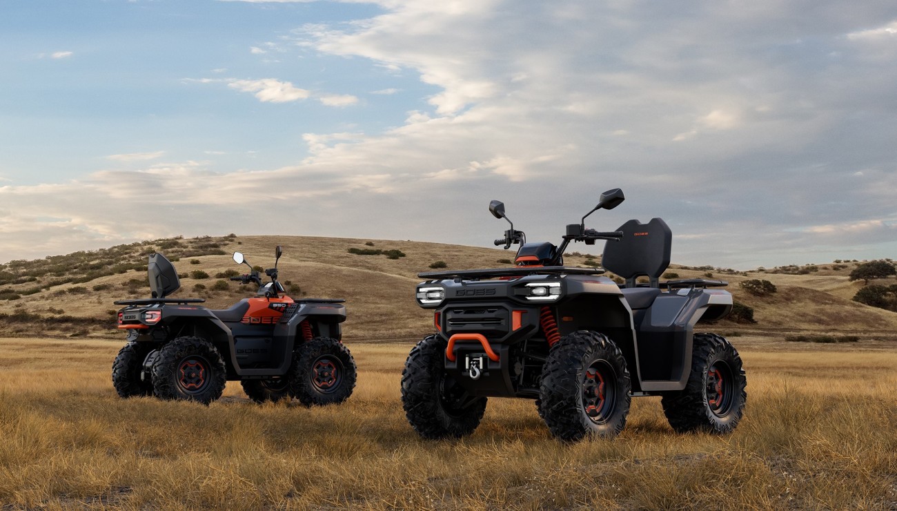 квадроцикл GOES TERROX 350 на полі