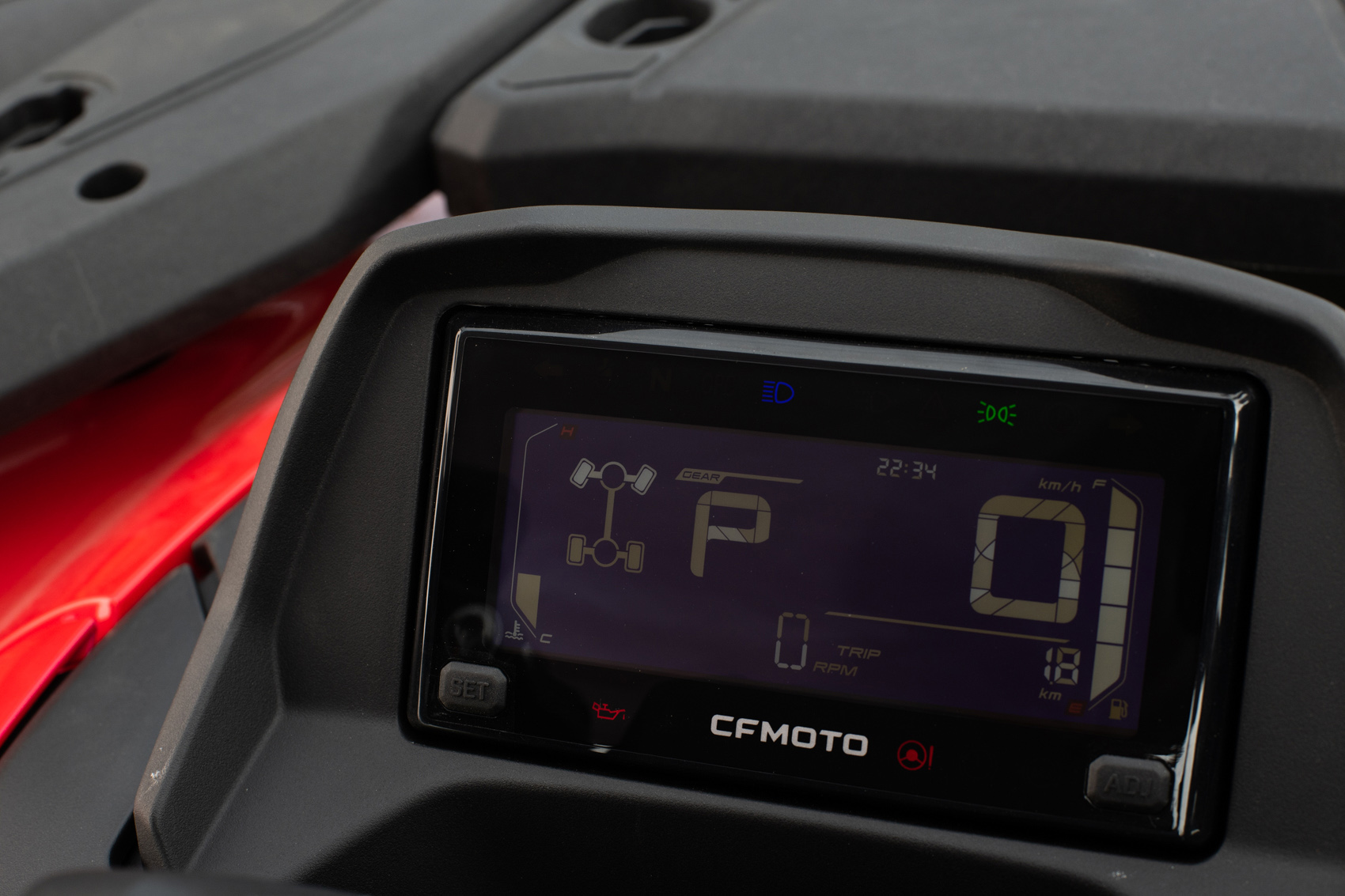 LCD-дисплей панелі приладів квадроциклу CFMOTO CFORCE 520L
