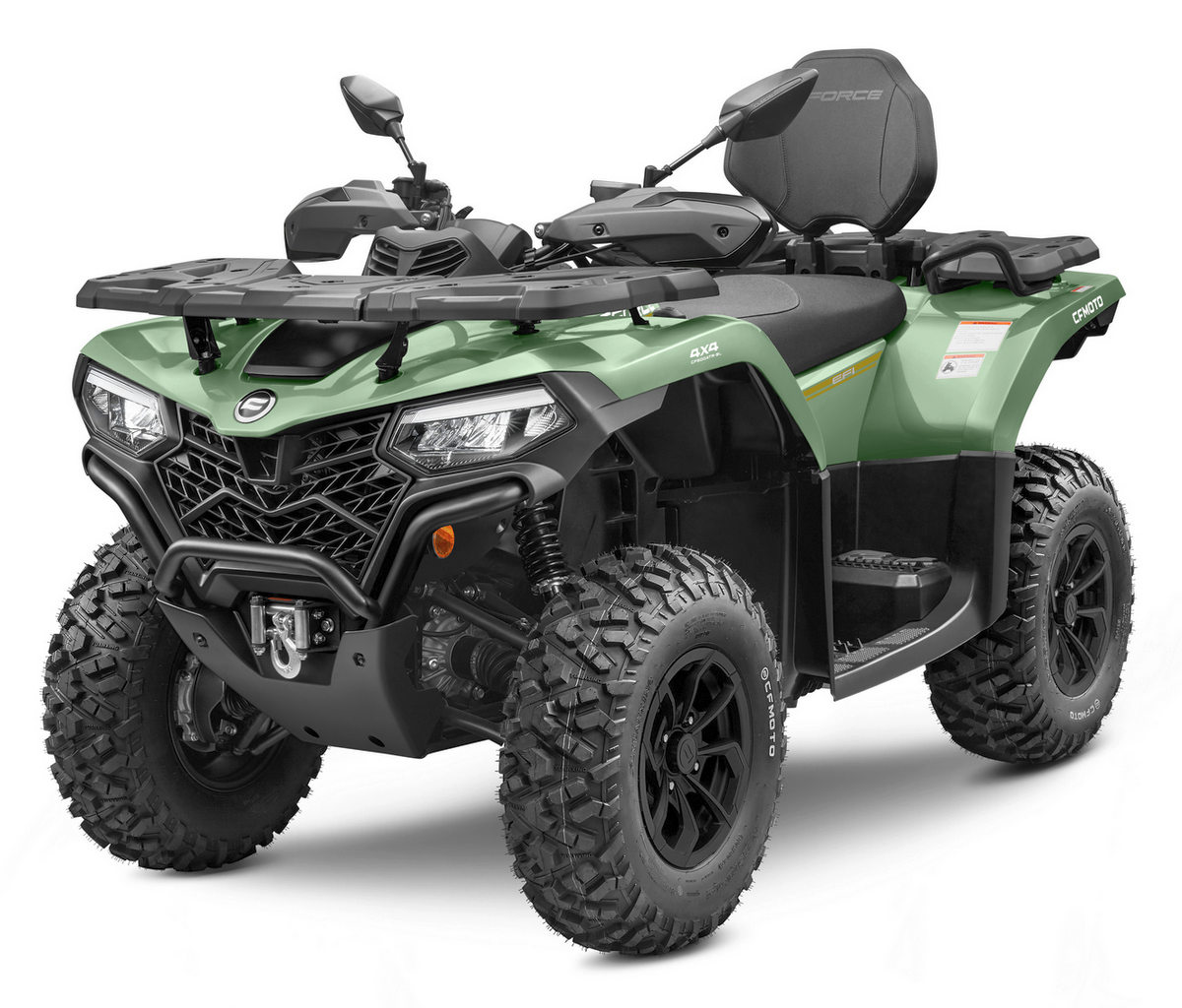 Квадроцикл CFMOTO CFORCE 520 зелений
