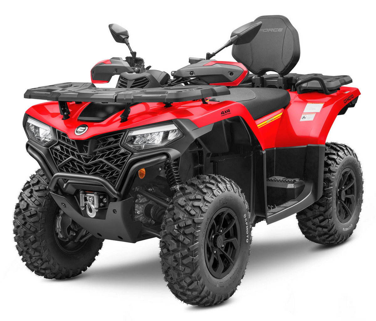 Квадроцикл CFMOTO CFORCE 520 червоний