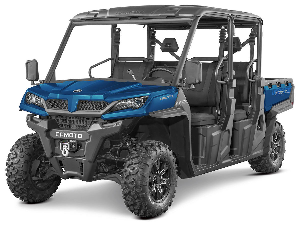 Квадроцикл CFMOTO UFORCE 1000 XL блакитний