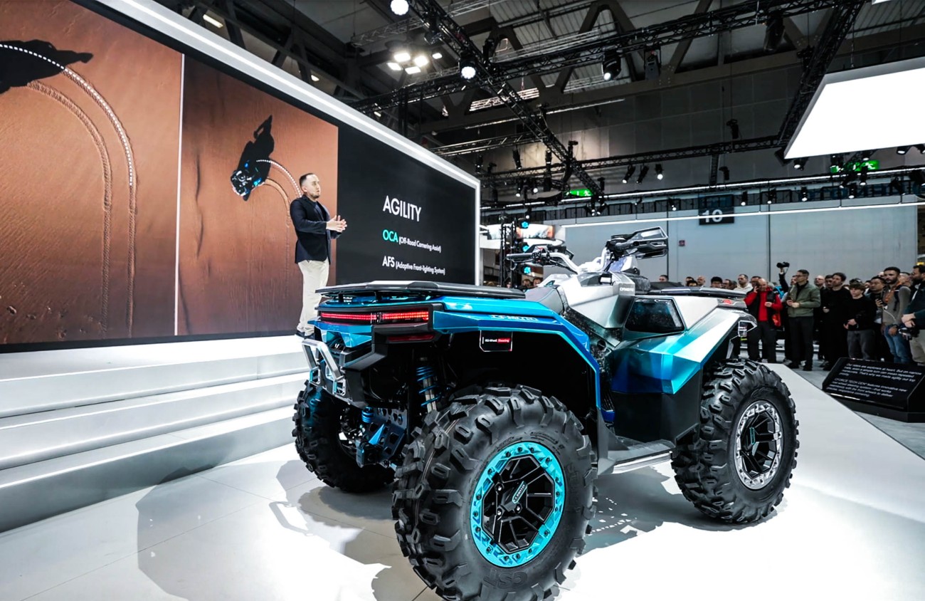 ATV CFMOTO CFORCE TECH GEN4 представлений на мотовиставці EICMA 2025 в Мілані