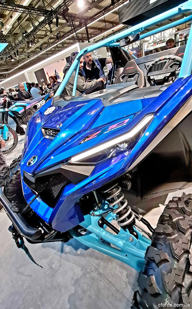 ATV і SSV CFMOTO на виставці в Мілані