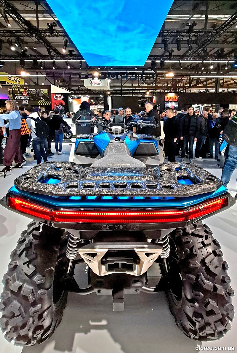 ATV і SSV CFMOTO на виставці в Мілані