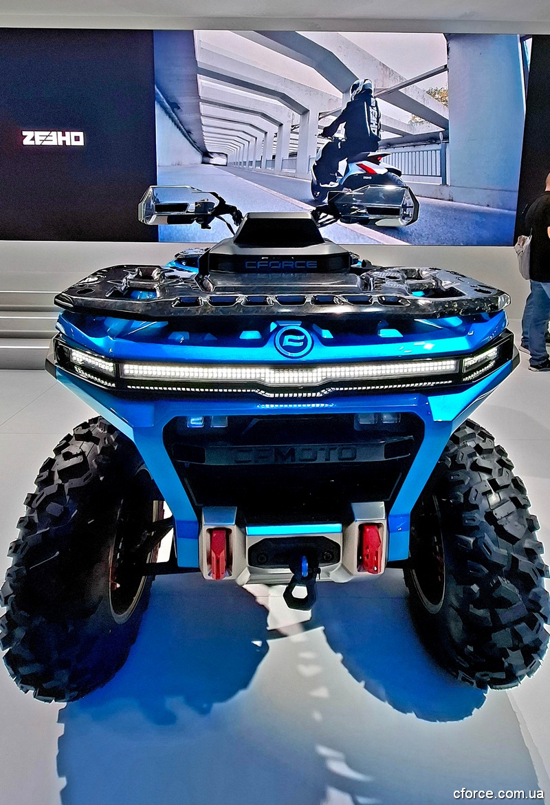 ATV і SSV CFMOTO на виставці в Мілані