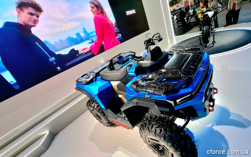 ATV і SSV CFMOTO на виставці в Мілані