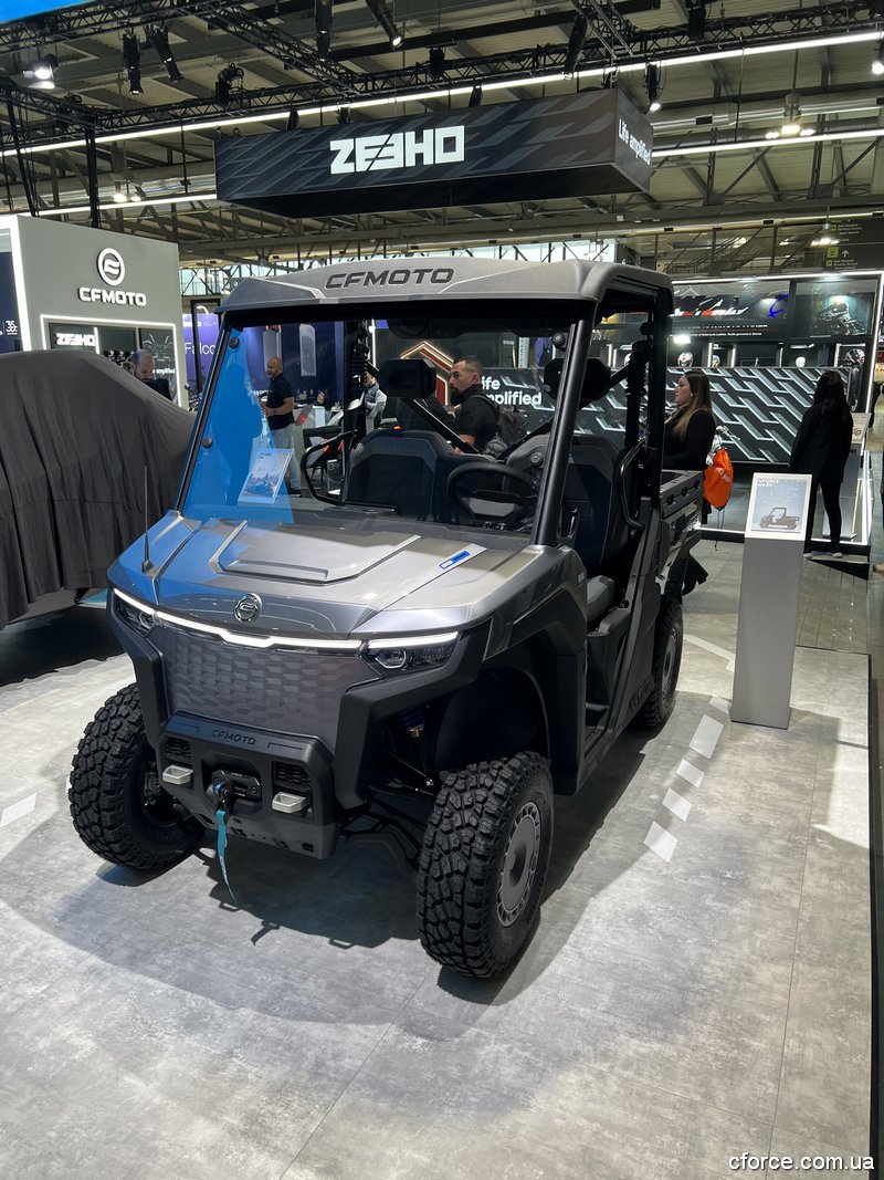 ATV і SSV CFMOTO на виставці в Мілані