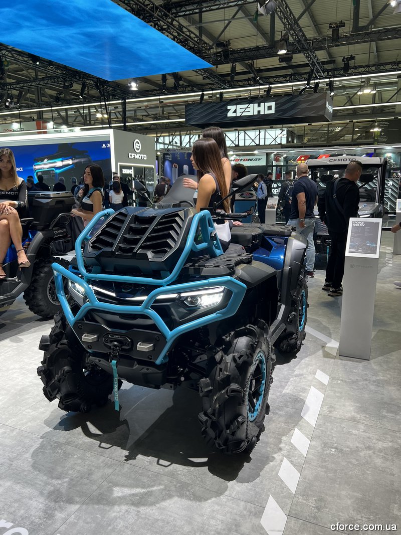 квадроцикл CFMOTO CFORCE 1000 MV на виставці в Мілані, 2024 рік