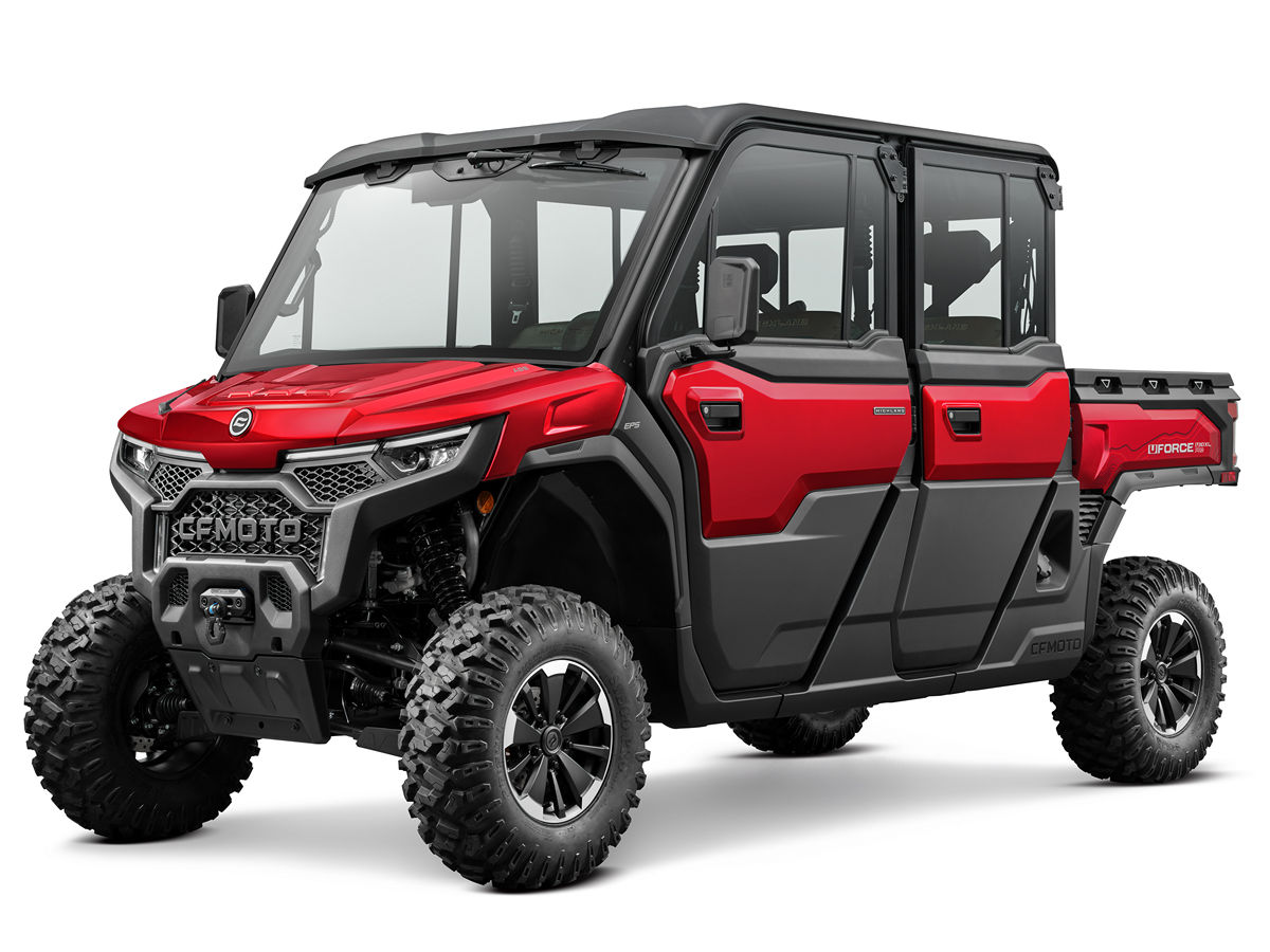 Мотовсюдихід CFMOTO UFORCE U10 XL Pro Highland червоний